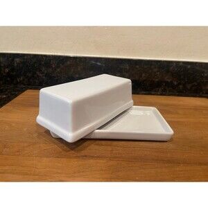 Mainstays Stoneware Butter Dish Covered